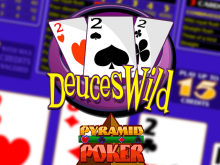 Deuces Wild Pyramid Poker